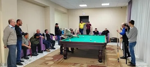 Песковский Дом культуры посетили бильярдисты Краснофлотского сельского поселения.. Песковский Дом культуры посетили бильярдисты Краснофлотского сельского поселения..